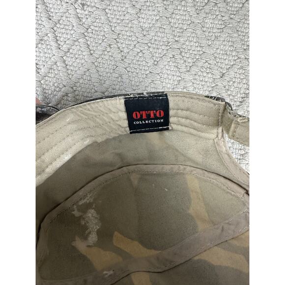 New England Patriots Camo Cadet Cap Distressed Otto Collection - Picture 5 of 6